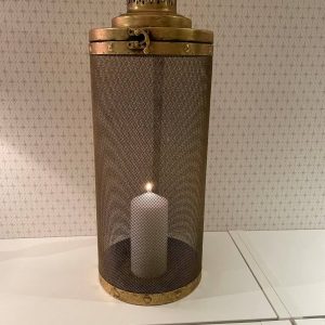 Cylinderlykta nät mässing stor