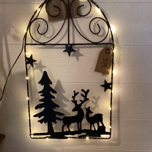 Ledfönsterbelysning två olika motiv