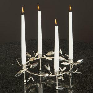 Mistel ljusstake melerad