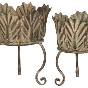 Planteringskruka Blad med ben liten