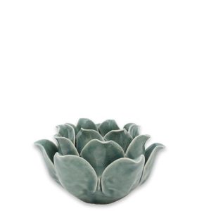 Fenja Teal ljusstake green