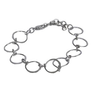 Armband Constance, silverfärg